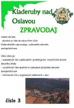 Zpravodaj č.&nbsp;3 