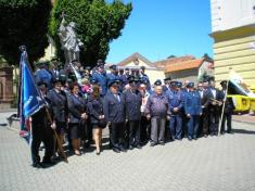 Účast hasičů na 110. oslavách založení SDH Mohelno 